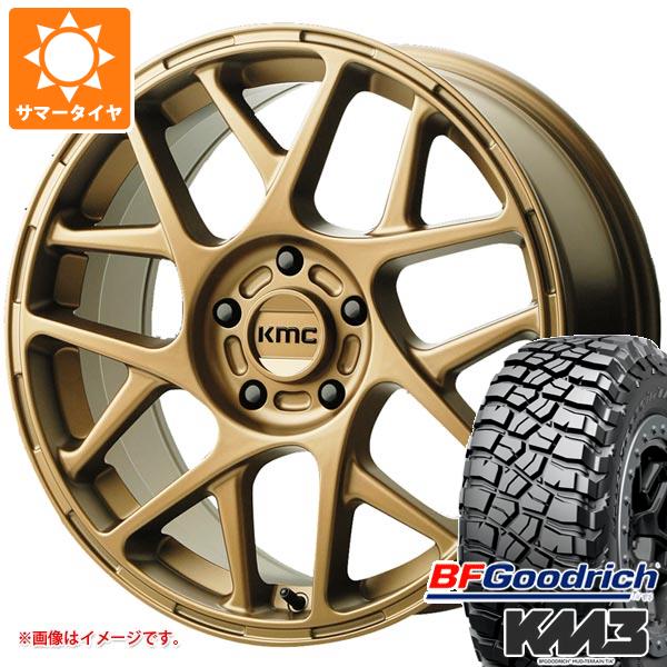 RAV4 50系用 サマータイヤ BFグッドリッチ マッドテレーンT/A KM3 LT265/65R17 120/117Q KMC KM708 バリー 8.0 17 :km708mb 32390 t801016yt:タイヤ1番