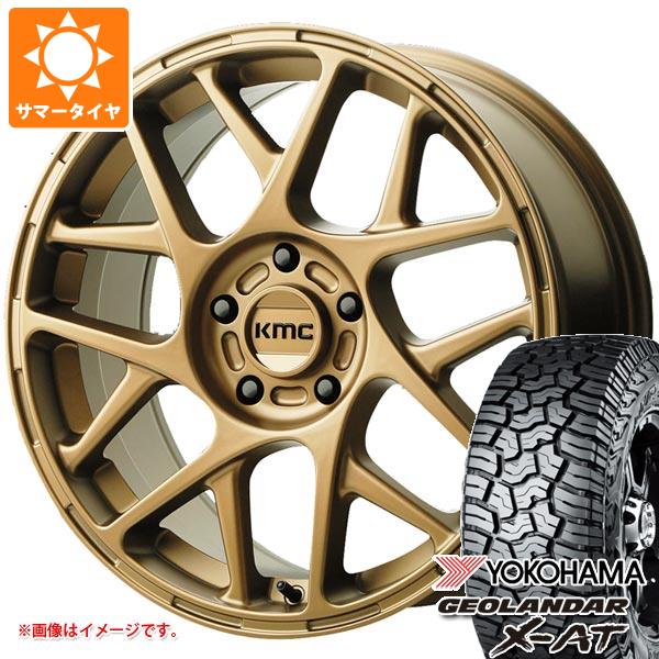 エクリプスクロス GK系用 2024年製 サマータイヤ ヨコハマ ジオランダー X AT G016 LT215/70R16 100/97Q ブラックレター KMC KM708 バリー 7.5 16 :km708mb 36857 m83969tb:タイヤ1番