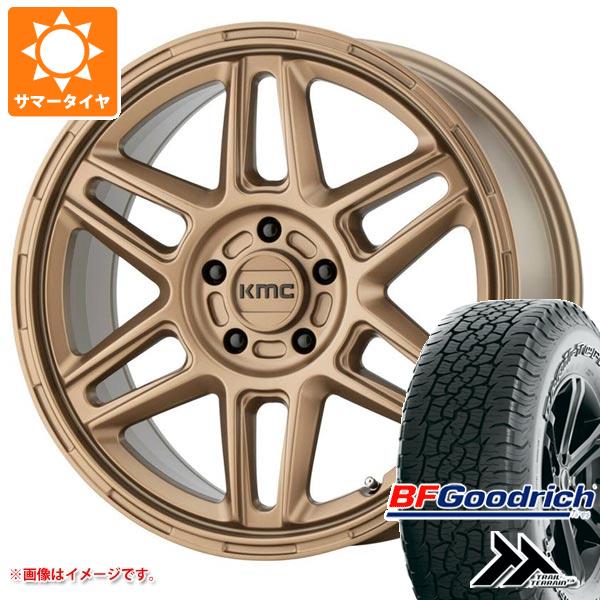 BFグッドリッチ - 朱夏タイア 225/60R17 99H トレールテレーンT/A 黒いこと雁の使い KMC KM716 ノマド 8.0-17 車、バイク、自転車-自動車