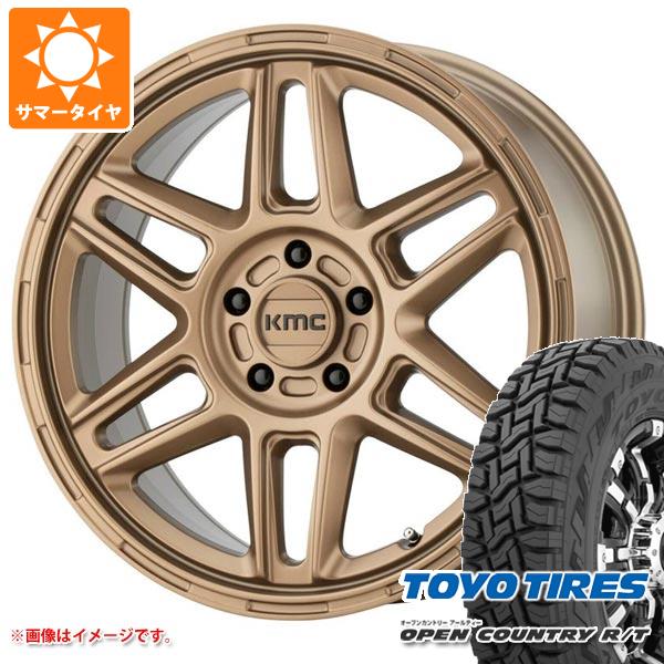 T31エクストレイル用 2023年製 サマータイヤ トーヨー オープンカントリー R/T 215/65R16C 109/107Q ホワイトレター KMC KM716 ノマド 7.5 16 :km716mb5 35258 n84986sn:タイヤ1番