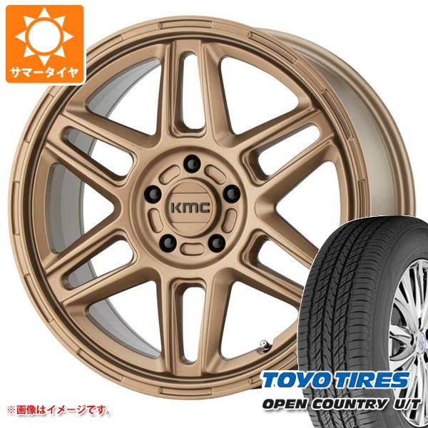 RAV4 50系用 サマータイヤ トーヨー オープンカントリー U/T 265/65R17 112H KMC KM716 ノマド 8.0 17 :km716mb5 28543 t801016yt:タイヤ1番