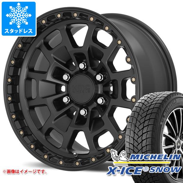 ハイラックス 120系用 スタッドレス ミシュラン エックスアイススノー SUV 265/70R17 115T KMC KM718 サミット