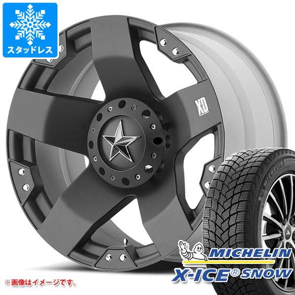 デリカD:5用 スタッドレス ミシュラン エックスアイススノー SUV 235/65R17 108T XL KMC XD775 ロックスター