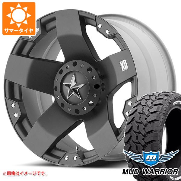 ハイラックス 120系用 サマータイヤ モンスタ マッドウォーリアー LT265/50R20 117/114Q ホワイトレター KMC XD775 ロックスター 8.5 20 : kmcxd775 34772 t801000yt : タイヤ1番