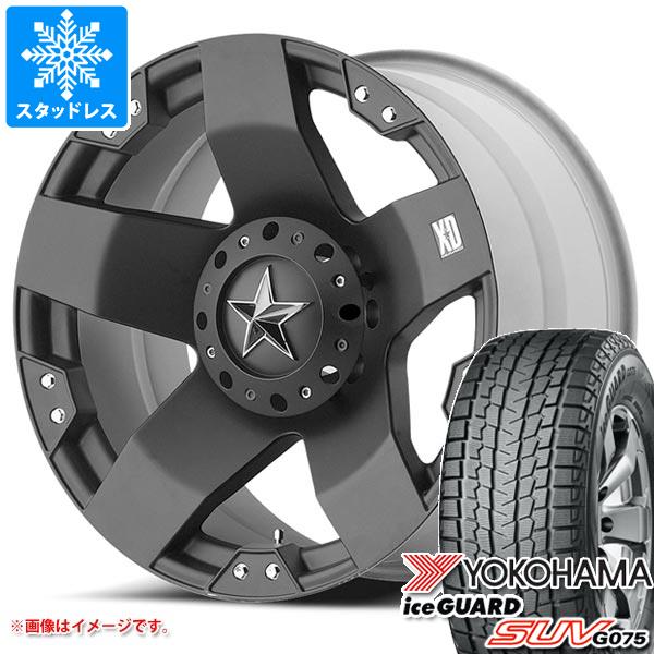 5本セット FJクルーザー 10系用 2023年製 スタッドレス ヨコハマ アイスガード SUV G075 265/70R17 115Q KMC XD775 ロックスター :kmcxd775 23329 t801004yt 5:タイヤ1番