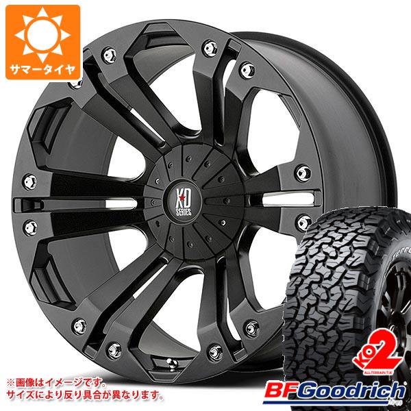 サマータイヤ 275/65R18 123/120R BFグッドリッチ オールテレーンT/A KO2 ホワイトレター KMC XD778 モンスター 9.0 18 : kmcxd778 27536 : タイヤ1番