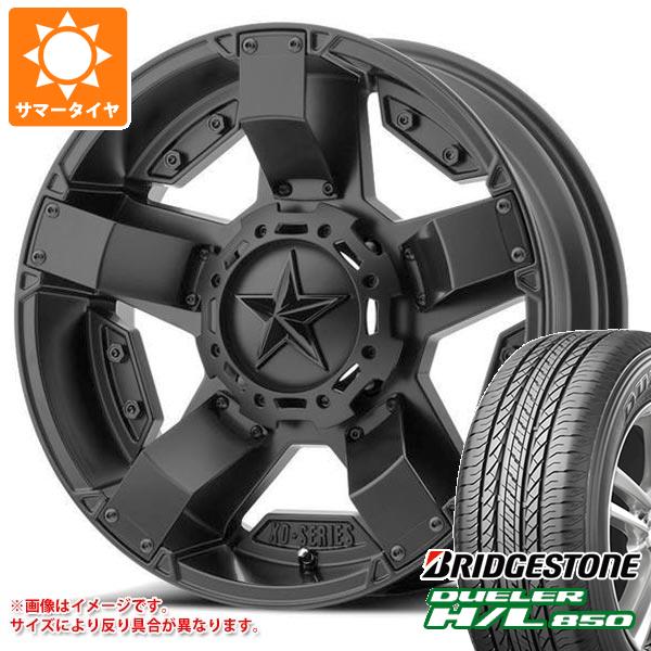 サマータイヤ 265/65R17 112H ブリヂストン デューラー H/L850 KMC XD811 ロックスター2 8.0 17 :kmcxd811 16259:タイヤ1番