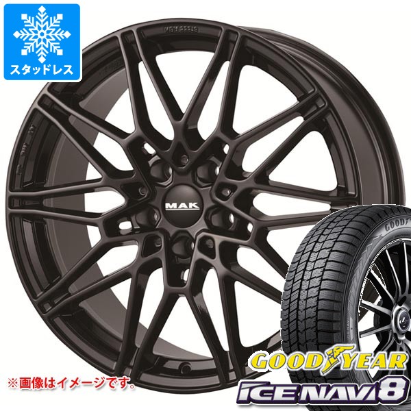 BMW G22/G23 4シリーズ用 スタッドレス グッドイヤー アイスナビ8 225/45R18 95Q XL MAK ケーニッヒ