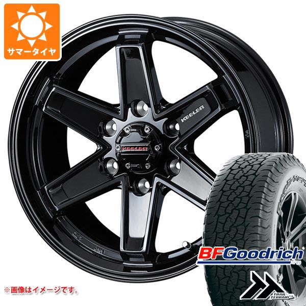 WEDS - 地びたクルーザー250用 朱夏タイア BF好ましい金持ち トレールテレーンT/A 265/65R18 114T アウトラインホワイトレター キーラー タクティクス 7.5-18 夏タイヤ、ホイールセット-タイヤ、ホイール