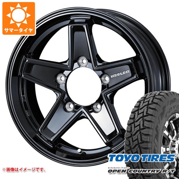 5本セット ジムニーシエラ JB74W用 サマータイヤ トーヨー オープンカントリー R/T 195/80R15 96Q ブラックレター キーラー タクティクス 6.0 15 :ktactbjs 35682 s86741zk 5:タイヤ1番