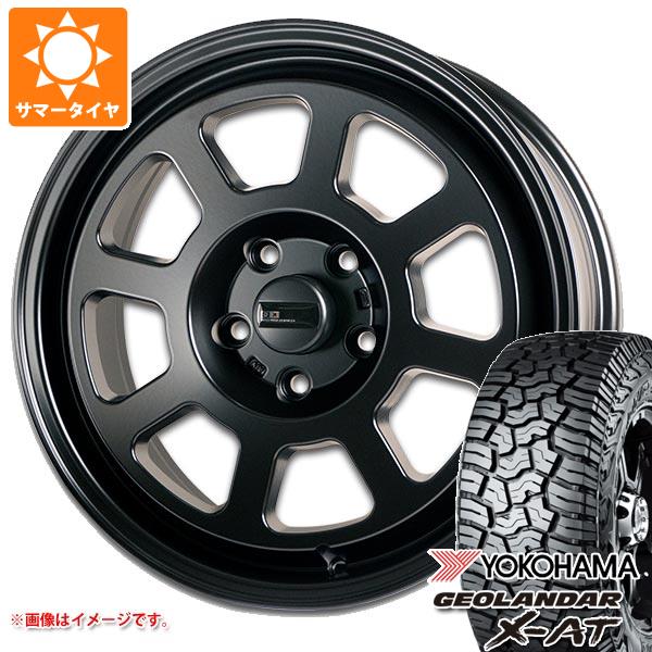 デリカD5用 2024年製 サマータイヤ ヨコハマ ジオランダー X AT G016 LT215/70R16 100/97Q ブラックレター KGホイール KW01 7.0 16 :kw015 36857 m83960tb:タイヤ1番