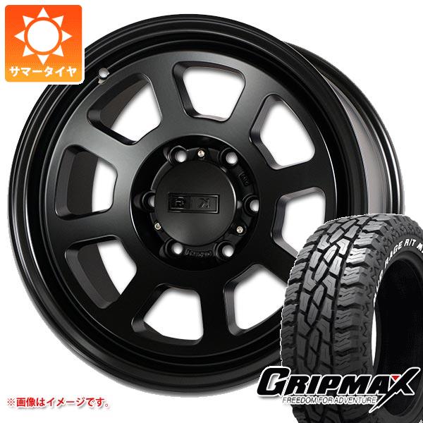 ランドクルーザー プラド 150系用 サマータイヤ グリップマックス マッドレイジ R/T MAX LT265/65R17 120/117Q ホワイトレター KGホイール KW01 8.5 17 :kw016 36511 t80986yt:タイヤ1番