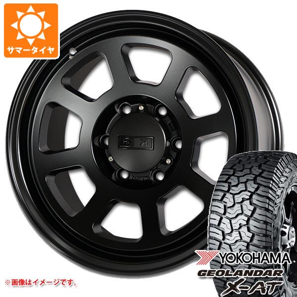 ハイラックス 120系用 サマータイヤ ヨコハマ ジオランダー X AT G016 265/65R17 116T XL ブラックレター KGホイール KW01 8.5 17 :kw016 40730 t80994yt:タイヤ1番