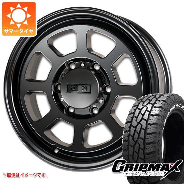 ハイエース 200系用 サマータイヤ グリップマックス マッドレイジ R/T MAX 215/65R16C 109/107Q ホワイトレター KGホイール KW01 6.5 16 :kw01h 36501 t80967yt:タイヤ1番