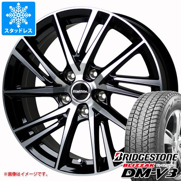 2023年製 スタッドレスタイヤ ブリヂストン ブリザック DM-V3 225/60R17 99Q ラフィット LW-06 2 7.0-17