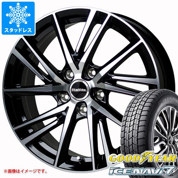 スタッドレスタイヤ グッドイヤー アイスナビ7 185/65R15 88Q ラフィット LW-06 2