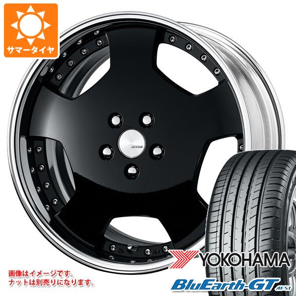 サマータイヤ 225/45R19 96W XL ヨコハマ ブルーアースGT AE51 ワーク ランベック LDZ 8.0 19 :lanldz 31265:タイヤ1番