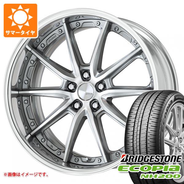 サマータイヤ 215/45R18 93W XL ブリヂストン エコピア NH200 ワーク ランベック LS10 7.5 18 :lanls10 38110:タイヤ1番