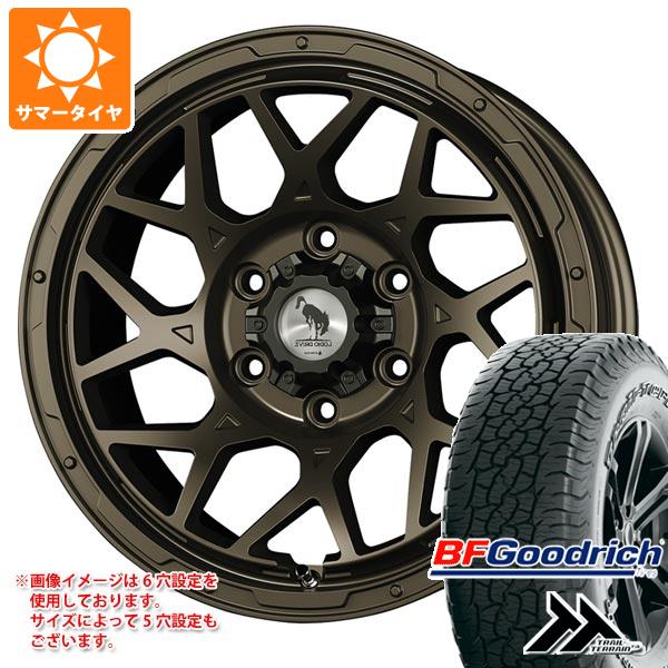 BFグッドリッチ - 朱夏タイア 265/65R17 112T トレールテレーンT/A アウトラインホワイトレター はやりっ児 ロディオドライブ 8M モノ 5穴、6穴用 8.0-17 タイヤ、ホイール-夏タイヤ、ホイールセット-車、バイク、自転車