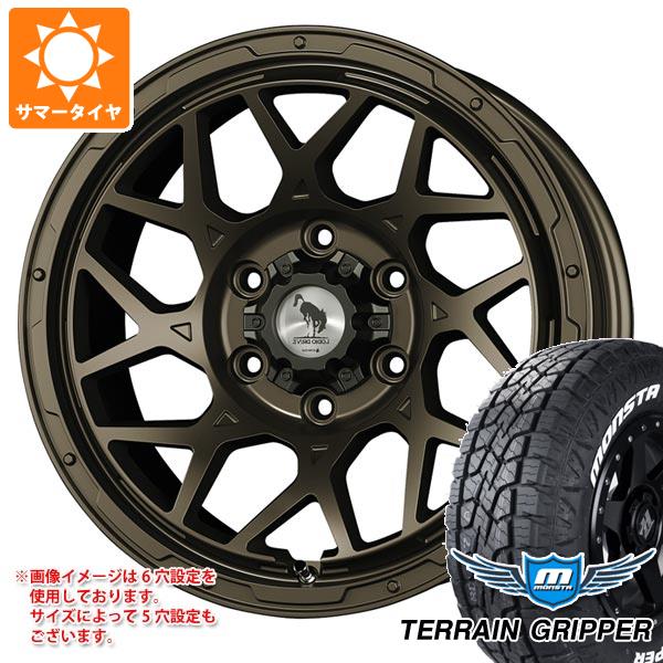 5本セット FJクルーザー 10系用 サマータイヤ モンスタ テレーングリッパー LT285/70R17 121/118R ホワイトレター ロディオドライブ 8M モノ 8.0 17 :ld8mb5 34805 t801005yt 5:タイヤ1番