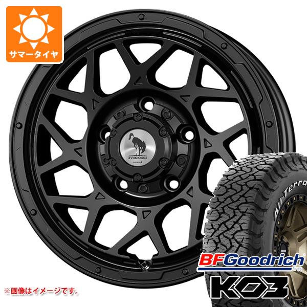 5本セット ジムニー用 サマータイヤ BFグッドリッチ オールテレーンT/A KO3 LT175/80R16 92S ホワイトレター スーパースター ロディオドライブ 8M モノ 5.5-16