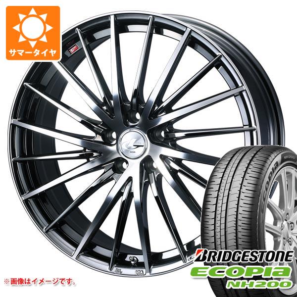 サマータイヤ 215/50R17 91V ブリヂストン エコピア NH200 レオニス FR 7.0 17 :leofrbm 38114:タイヤ1番