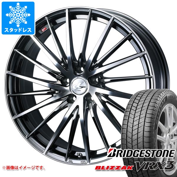 スタッドレスタイヤ ブリヂストン ブリザック VRX3 215/55R17 94Q レオニス FR 7.0-17
