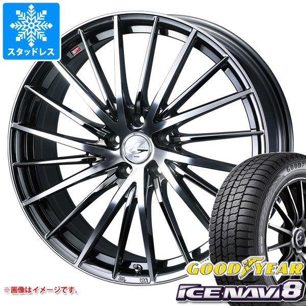 スタッドレスタイヤ グッドイヤー アイスナビ8 215/60R17 96Q レオニス FR 7.0-17