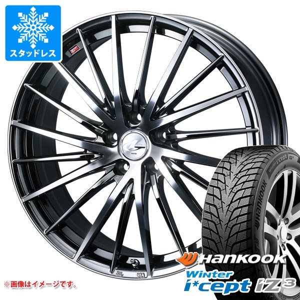 スタッドレスタイヤ ハンコック ウィンターアイセプト iZ3 X for SUV W636A 225/55R19 103T XL レオニス FR 8.0-19