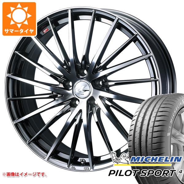 サマータイヤ 225/45R17 (94Y) XL ミシュラン パイロットスポーツ4 レオニス FR 7.0 17 :leofrbm 22121:タイヤ1番