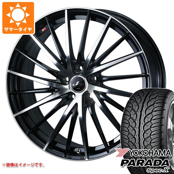 サマータイヤ 245/45R20 99V ヨコハマ パラダ スペック X PA02 レオニス FR 8.5 20 :leofrpb 4856:タイヤ1番