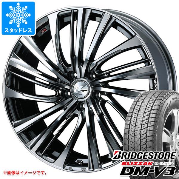 スタッドレスタイヤ ブリヂストン ブリザック DM-V3 245/65R17 107Q レオニス FS 7.0-17
