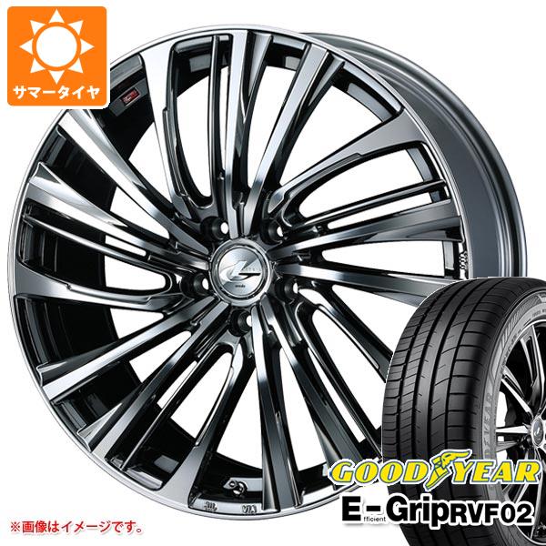 サマータイヤ 245/40R19 98W XL グッドイヤー エフィシエントグリップ RVF02 レオニス FS 8.0 19 :leofsbmc 36610:タイヤ1番