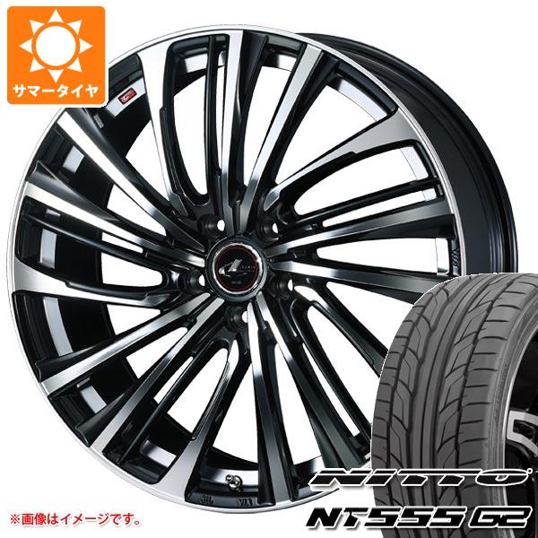 サマータイヤ 225/35R19 88Y XL ニットー NT555 G2 レオニス FS 7.5 19 :leofspb 24095:タイヤ1番