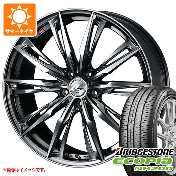 サマータイヤ 215/50R17 91V ブリヂストン エコピア NH200 レオニス GX 7.0 17 :leogxbmc 38114:タイヤ1番