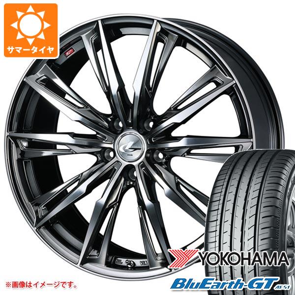 サマータイヤ 215/45R17 91W XL ヨコハマ ブルーアースGT AE51 レオニス GX 7.0 17 :leogxbmc 31280:タイヤ1番