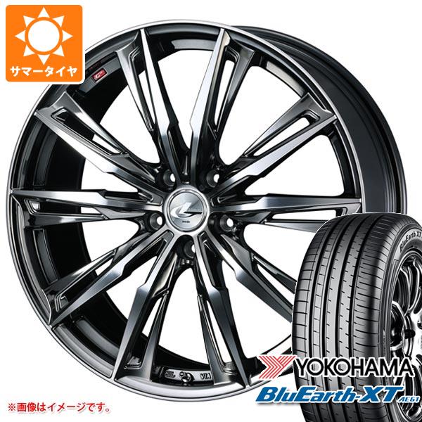 サマータイヤ 235/55R18 100V ヨコハマ ブルーアースXT AE61 レオニス GX 8.0 18 :leogxbmc 34391:タイヤ1番