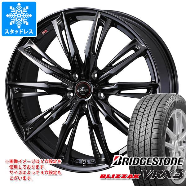 スタッドレスタイヤ ブリヂストン ブリザック VRX3 215/55R18 95Q レオニス GX 7.0-18