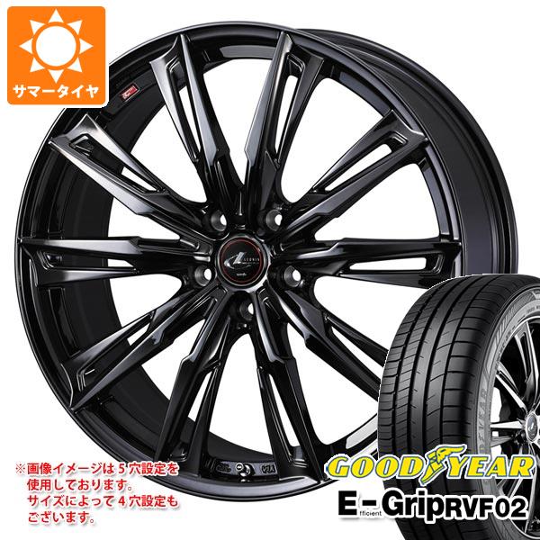 サマータイヤ 245/40R19 98W XL グッドイヤー エフィシエントグリップ RVF02 レオニス GX 8.0 19 :leogxhb 36610:タイヤ1番