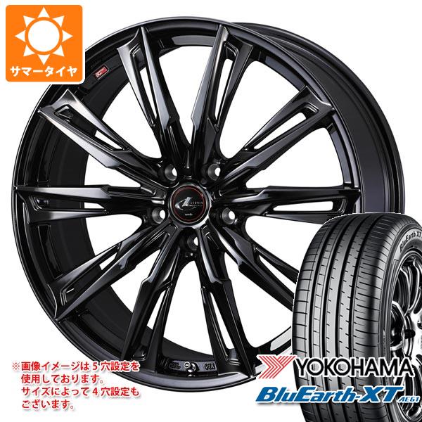 サマータイヤ 235/55R18 100V ヨコハマ ブルーアースXT AE61 レオニス GX 8.0 18 :leogxhb 34391:タイヤ1番