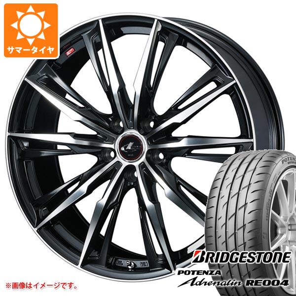 サマータイヤ 245/35R20 95W XL ブリヂストン ポテンザ アドレナリン RE004 レオニス GX 8.5 20 : leogxpb 34110 : タイヤ1番