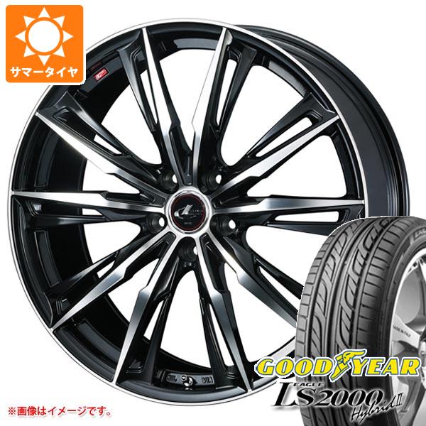 サマータイヤ 165/55R14 72V グッドイヤー イーグル LS2000 ハイブリッド2 レオニス GX 4.5 14 :leogxpb 617:タイヤ1番