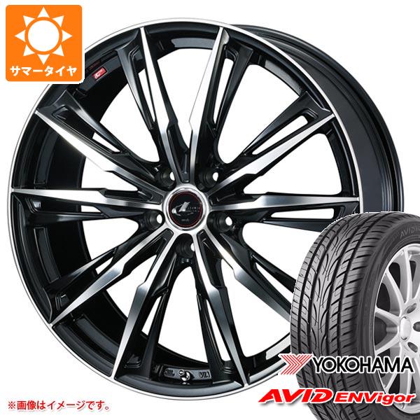 サマータイヤ 245/40R19 98W XL ヨコハマ エービッド エンビガー S321 レオニス GX 8.0 19 :leogxpb 32716:タイヤ1番