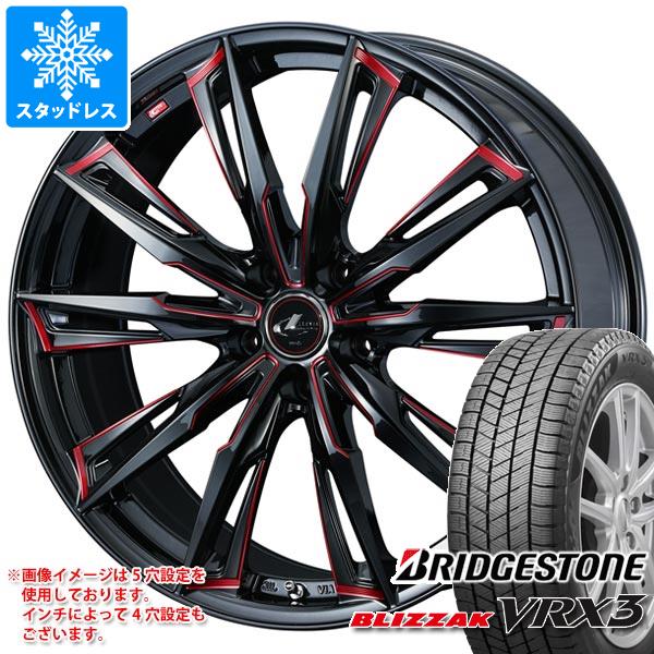 スタッドレスタイヤ ブリヂストン ブリザック VRX3 165/65R15 81Q レオニス GX 4.5 15 :leogxrd 37552:タイヤ1番