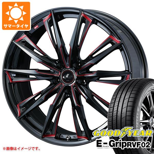 サマータイヤ 245/35R20 95W XL グッドイヤー エフィシエントグリップ RVF02 レオニス GX 8.5 20 : leogxrd 36606 : タイヤ1番