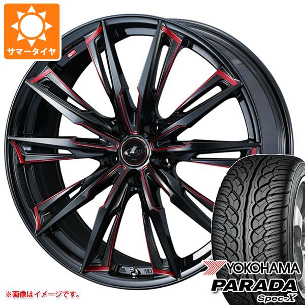 サマータイヤ 245/50R20 102V ヨコハマ パラダ スペック X PA02 レオニス GX 8.5 20 :leogxrd 4859:タイヤ1番