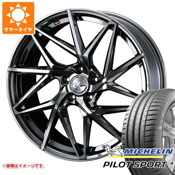 サマータイヤ 225/45R17 (94Y) XL ミシュラン パイロットスポーツ4 レオニス IT 7.0 17 :leoitbmc 22121:タイヤ1番