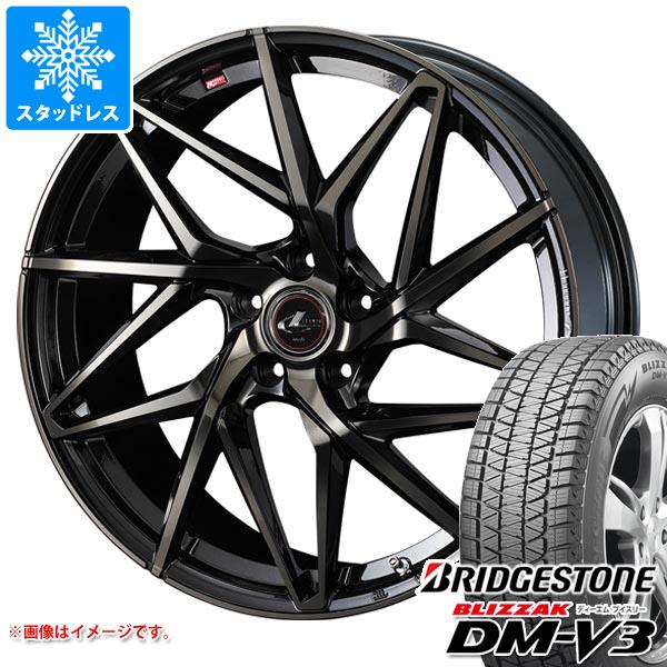 2024年製 スタッドレスタイヤ ブリヂストン ブリザック DM V3 225/55R18 98Q レオニス IT 8.0 18 : leoitpbt 32577 : タイヤ1番