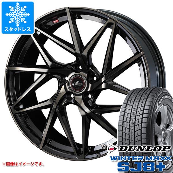 スタッドレスタイヤ ダンロップ ウインターマックス SJ8 プラス 235/55R20 102Q レオニス IT 8.5 20 :leoitpbt 37809:タイヤ1番