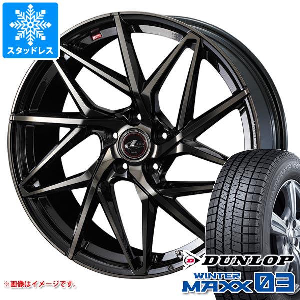 スタッドレスタイヤ ダンロップ ウインターマックス03 WM03 205/60R16 96Q XL レオニス IT 6.5-16｜tire1ban